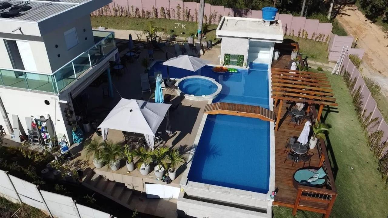 Chacara Arena Jk Com Piscina Integrada Com Sauna E Hidromassagem Ibiúna Dış mekan fotoğraf
